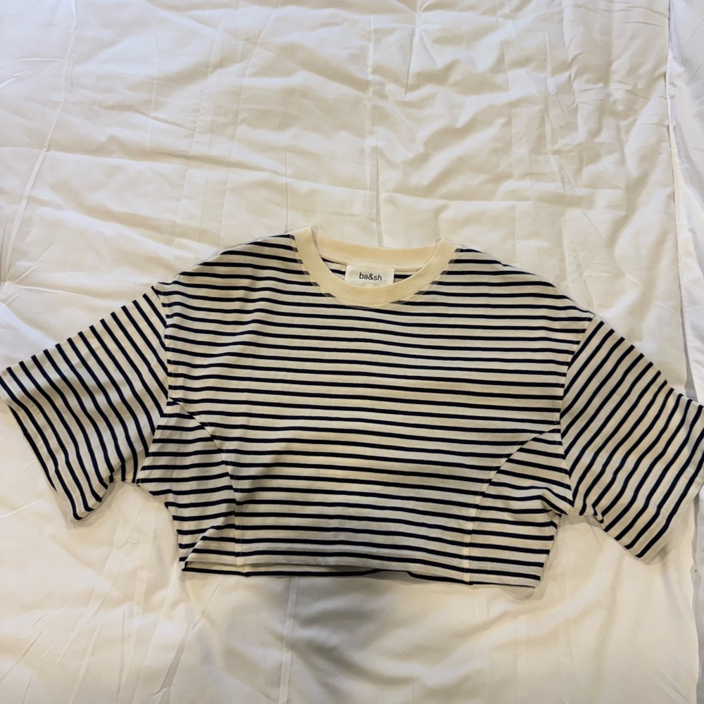 Brandy Melville Striped Crop Top